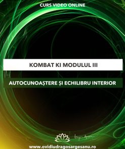 Curs: Kombat KI - Modulul III - Bucuresti - acces online (Seniori)