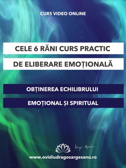 Curs-Cele 6 rani curs practic de eliberare emotionala-Ploiesti