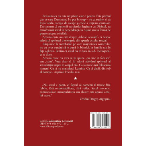 Carte Despre sexualitate-back