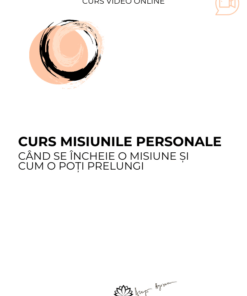 Curs premium Misiunile personale Bistrița 600X800
