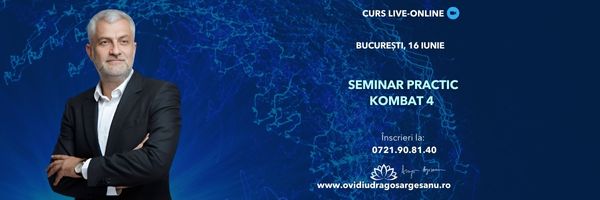 Seminar Seniori Kombat 4 – Bucuresti – acces online