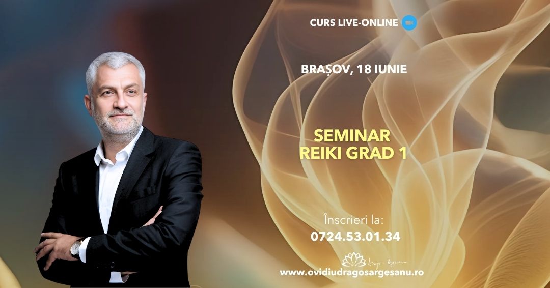 Seminar Reiki Usui grad 1 – Brasov – acces online (Seniori)