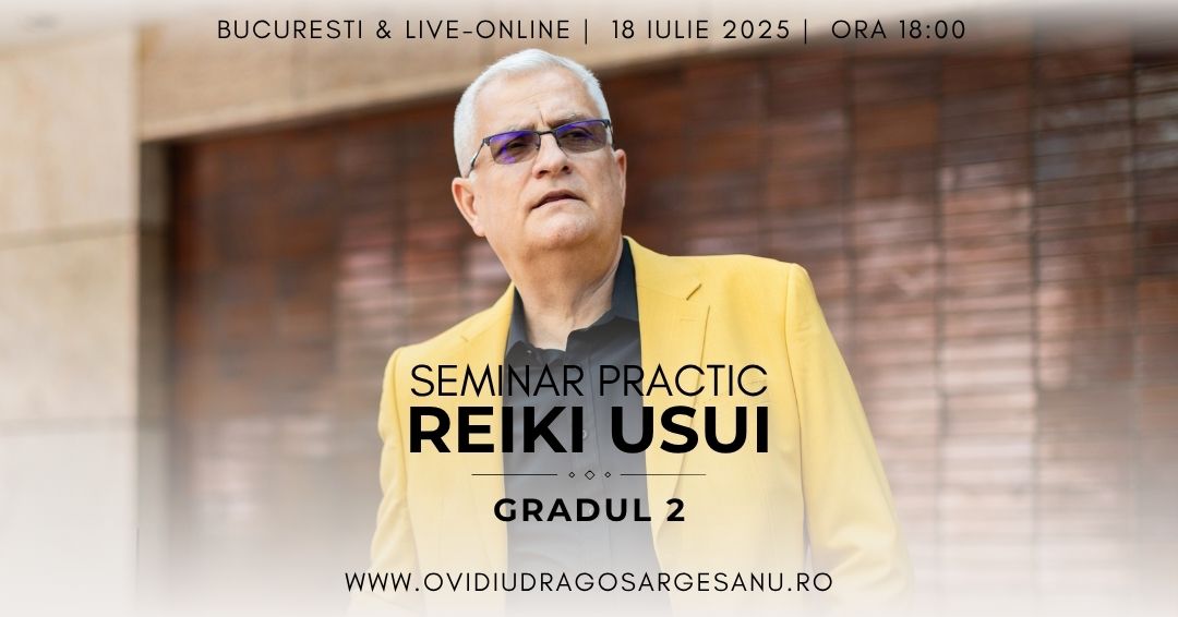 Seminar Reiki Usui grad 2 – Brasov – acces online (Seniori)