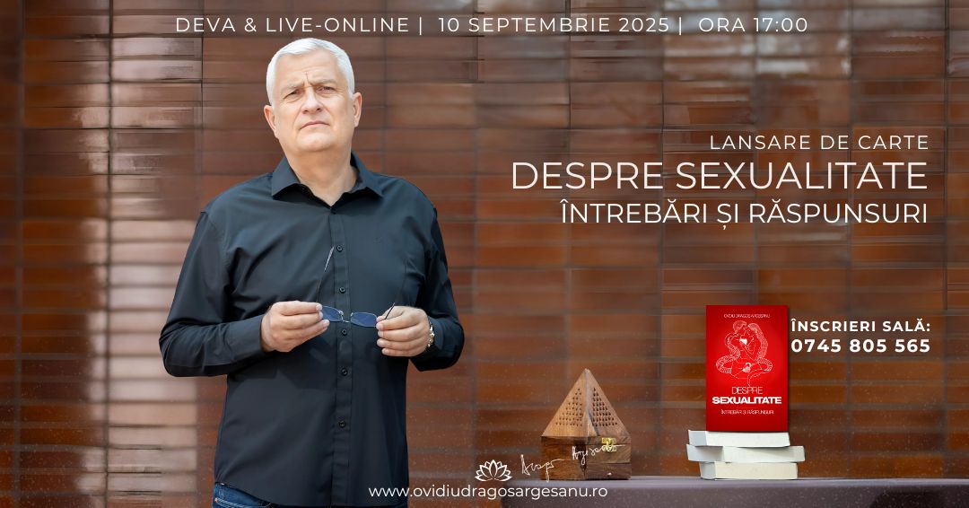 Lansare carte Despre SEXUALITATE. Intrebari si raspunsuri – Deva – acces online