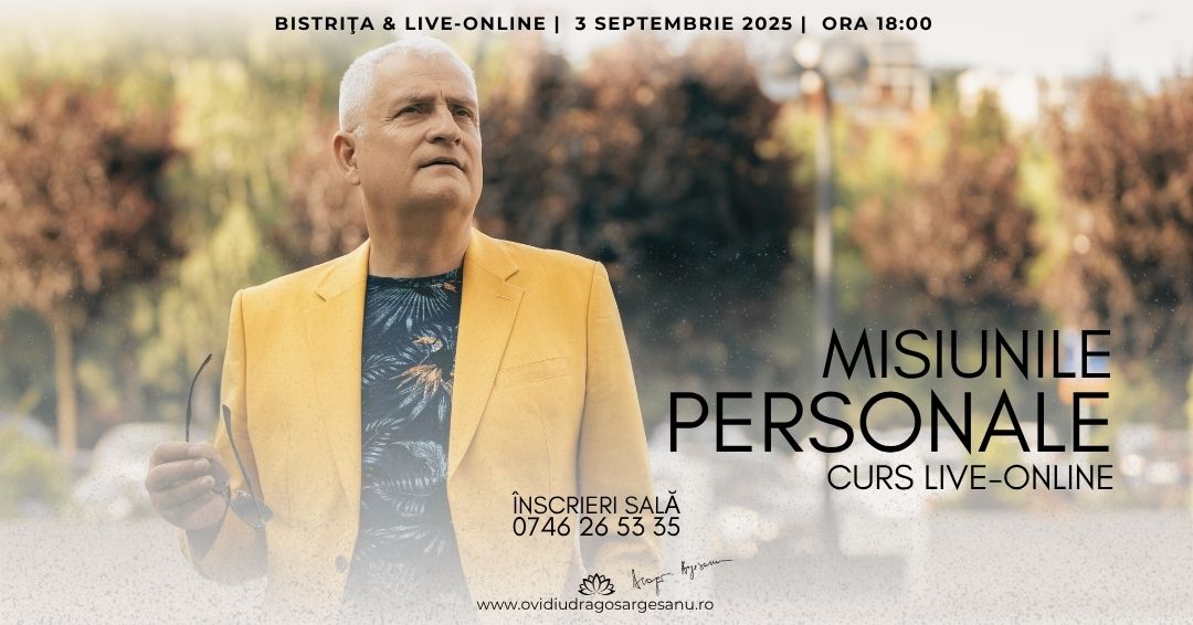 Curs Misiunile personale – Bistrita – acces online