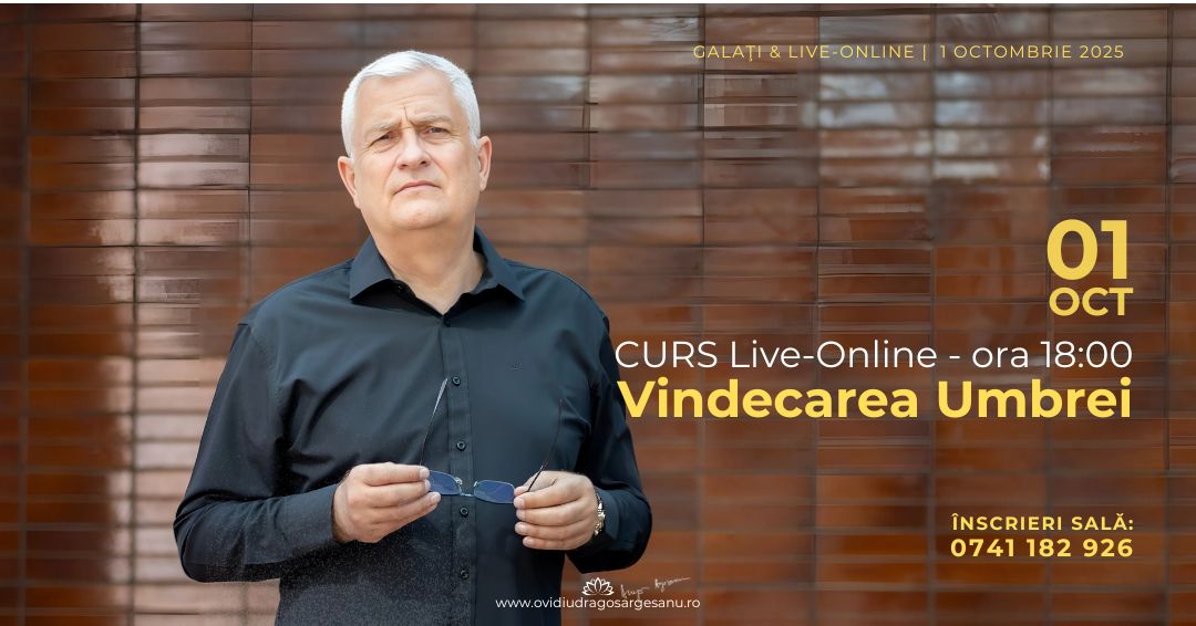 Curs Vindecarea umbrei – Galati – acces online (Seniori)