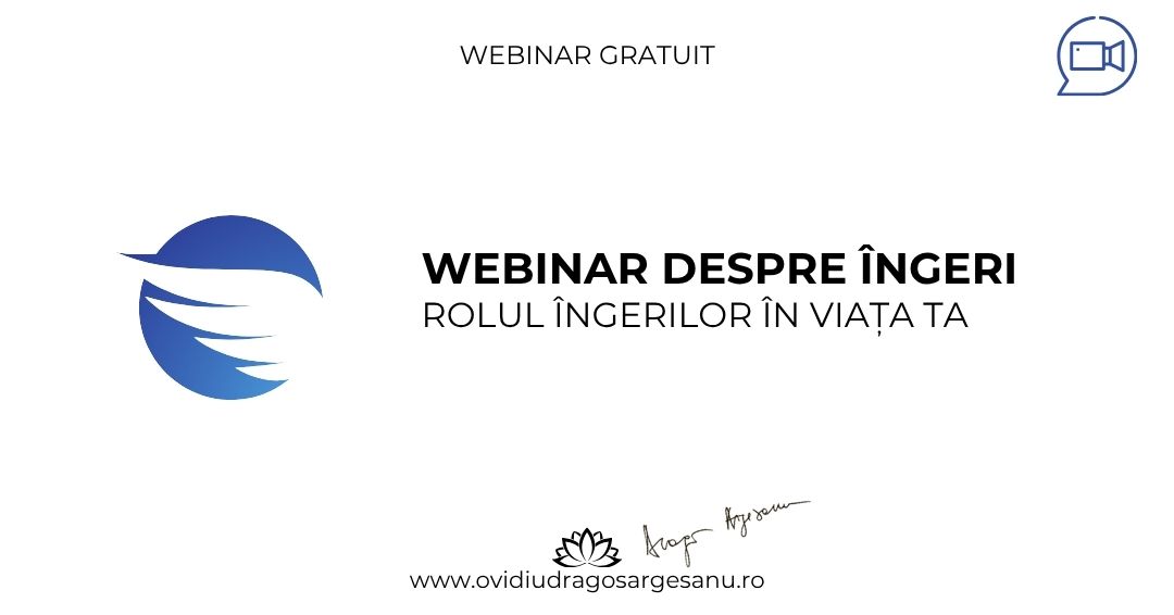 WEBINAR Despre ingeri
