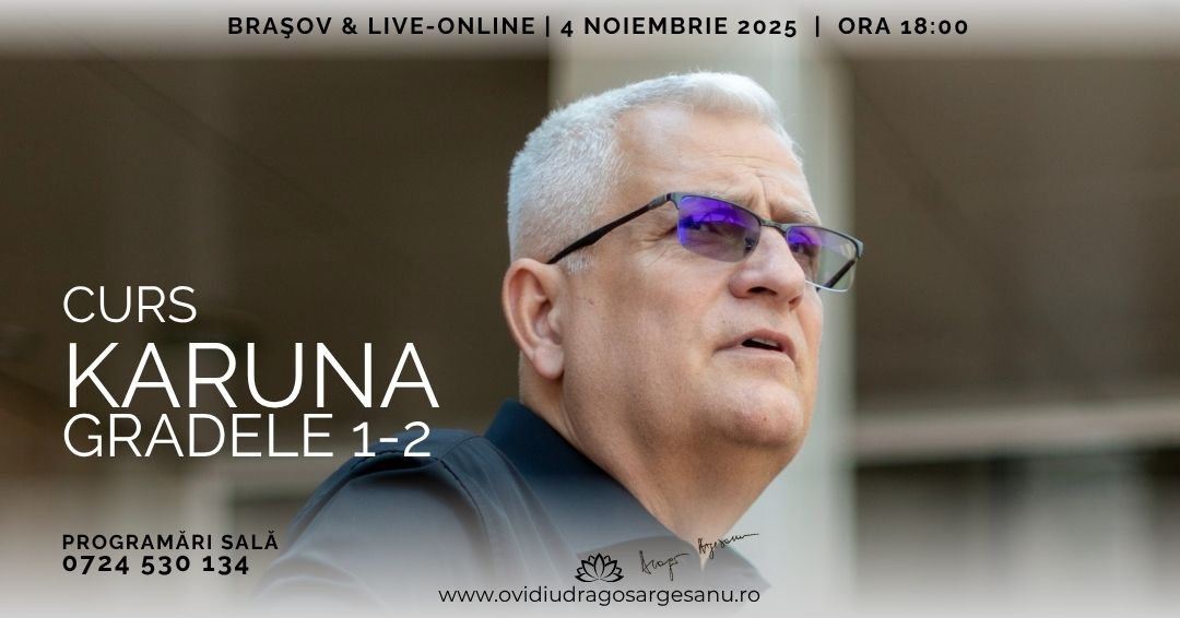 Curs Karuna Gradele 1 si 2 – Brasov – acces online (Seniori)