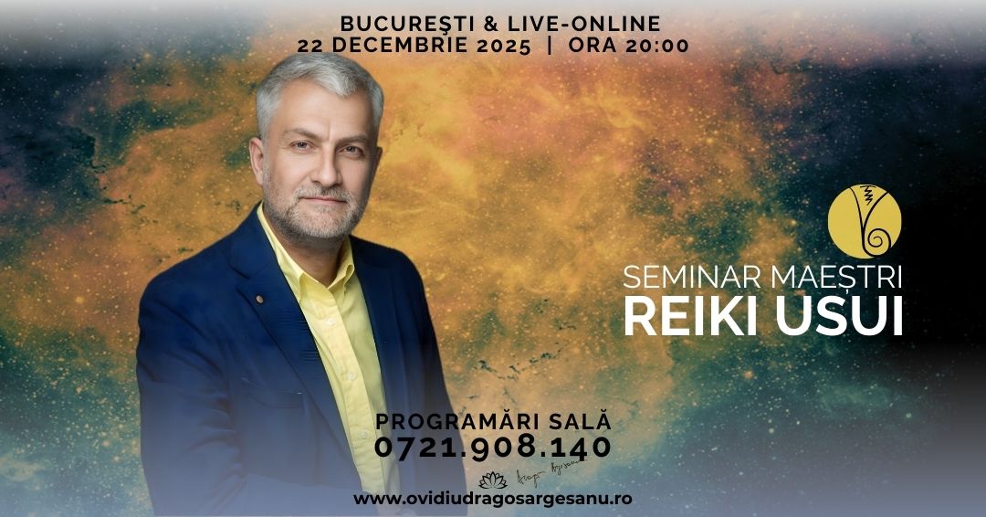 Seminar Reiki Maestri – Bucuresti – acces online