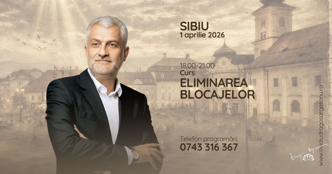 Curs Eliminarea blocajelor – Sibiu – acces online (Seniori)