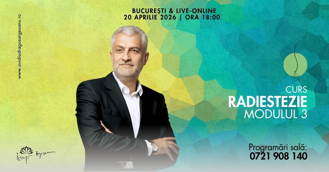 Curs Radiestezie Modulul 3 – Bucuresti – acecs online (Seniori)